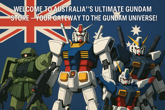 Discover Australia's #1 Source for Gundam Model Kits – Your One-Stop Gundam Shop!