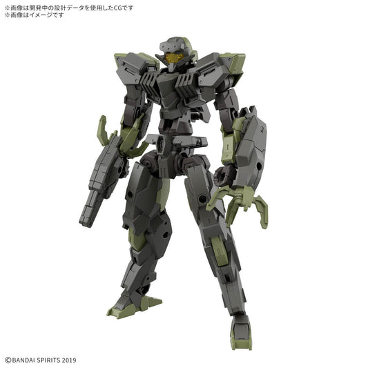 **Alt Text:** 30MM eEXM-40 IGLIGHT 02 model kit featuring beginner-friendly assembly, customizable joints, and transforming support mechas.