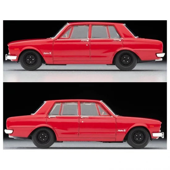 1/24 Snap KPGC10 Skyline HT 2000 GT-R 1970 Red