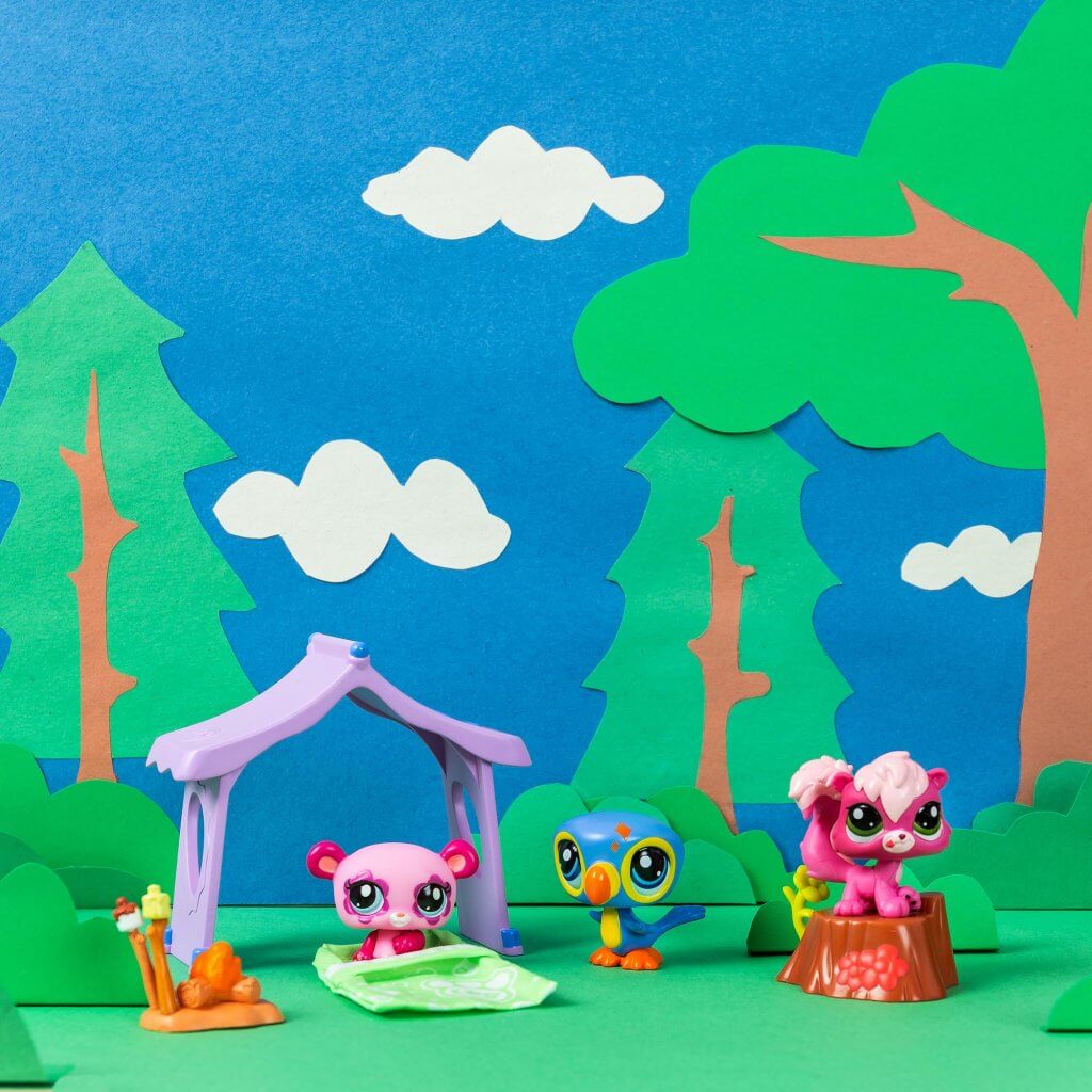 LITTLEST PET SHOP Camping Play Pack