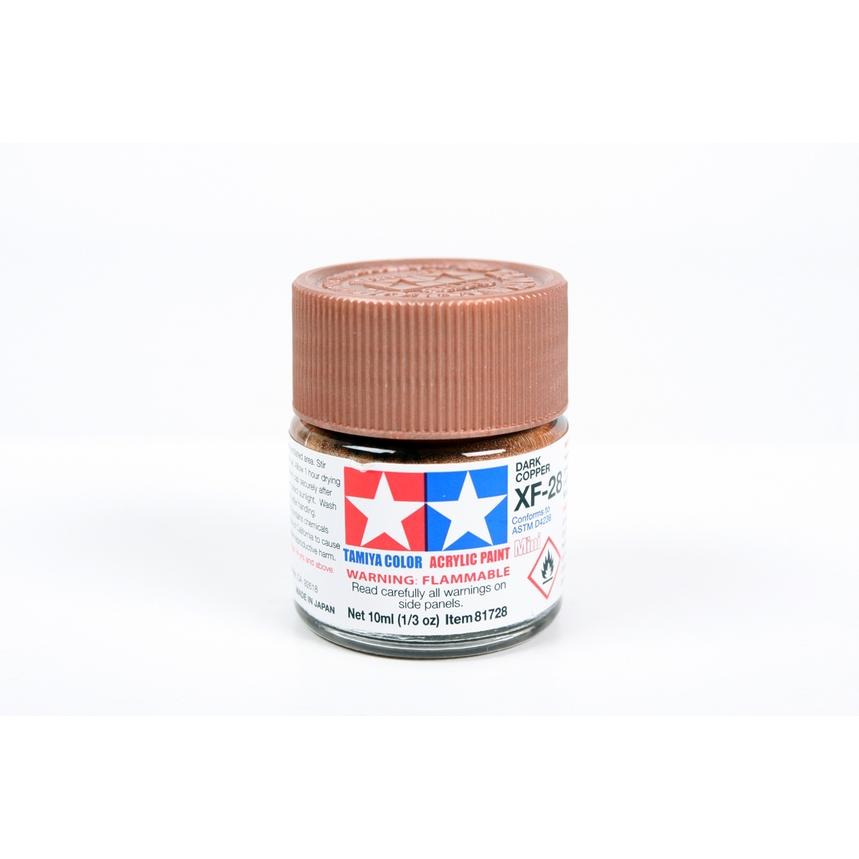 TAMIYA ACRYLIC MINI XF-28 DARK COPPER