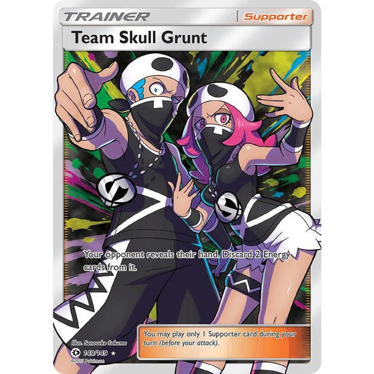 Team Skull Grunt (Full Art) - 149/149 - SM Base Set (SM01)