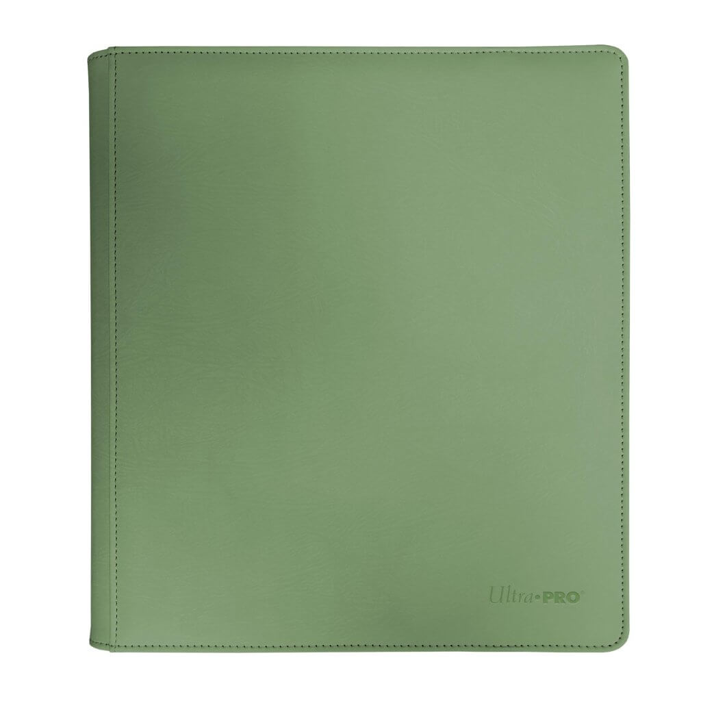 ULTRA PRO Vivid 12 pocket Zippered PRO Binder - Cool Matcha