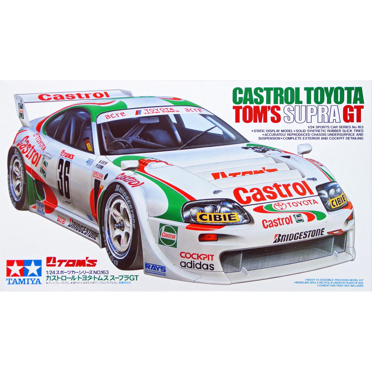 TAMIYA CASTROL TOYOTA TOM''S SUPRA GT