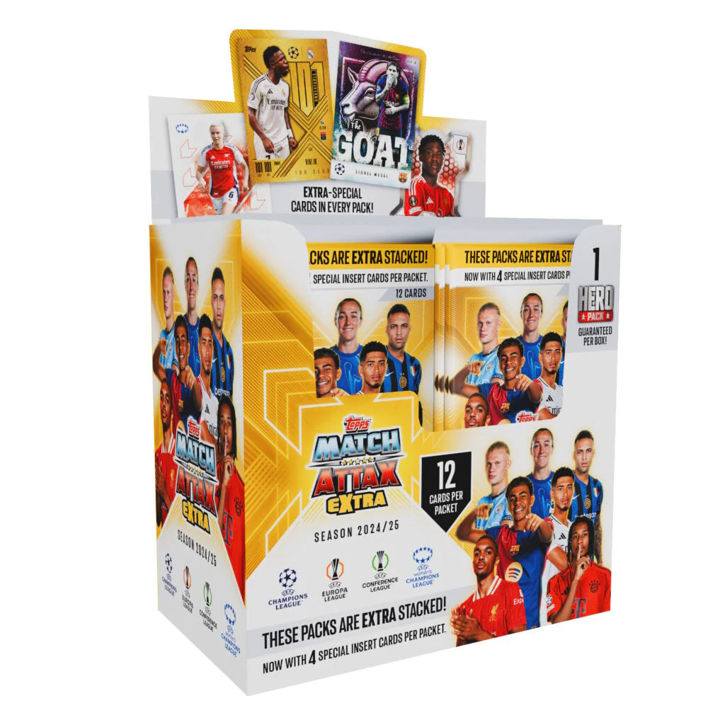 UEFA MA EXTRA Champions League 2024/2025 Edition Trading Card Booster Box