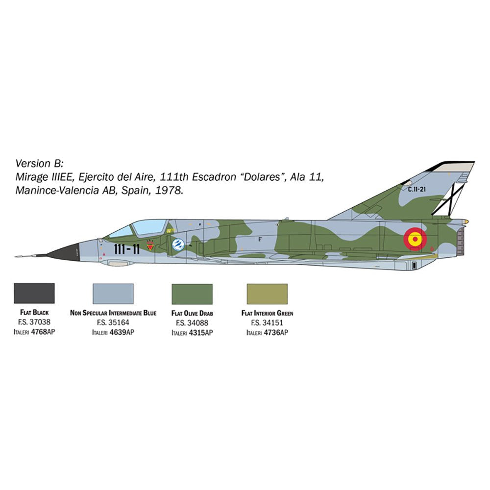 ITALERI MIRAGE III E AUST.DECALS