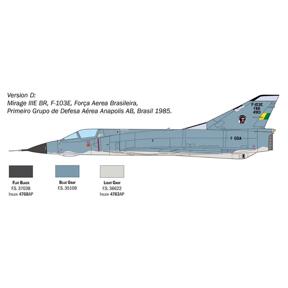ITALERI MIRAGE III E AUST.DECALS