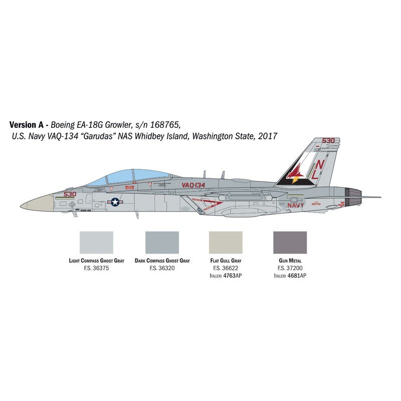 ITALERI E/A-18G GROWLER 1:48 AUST.DECALS