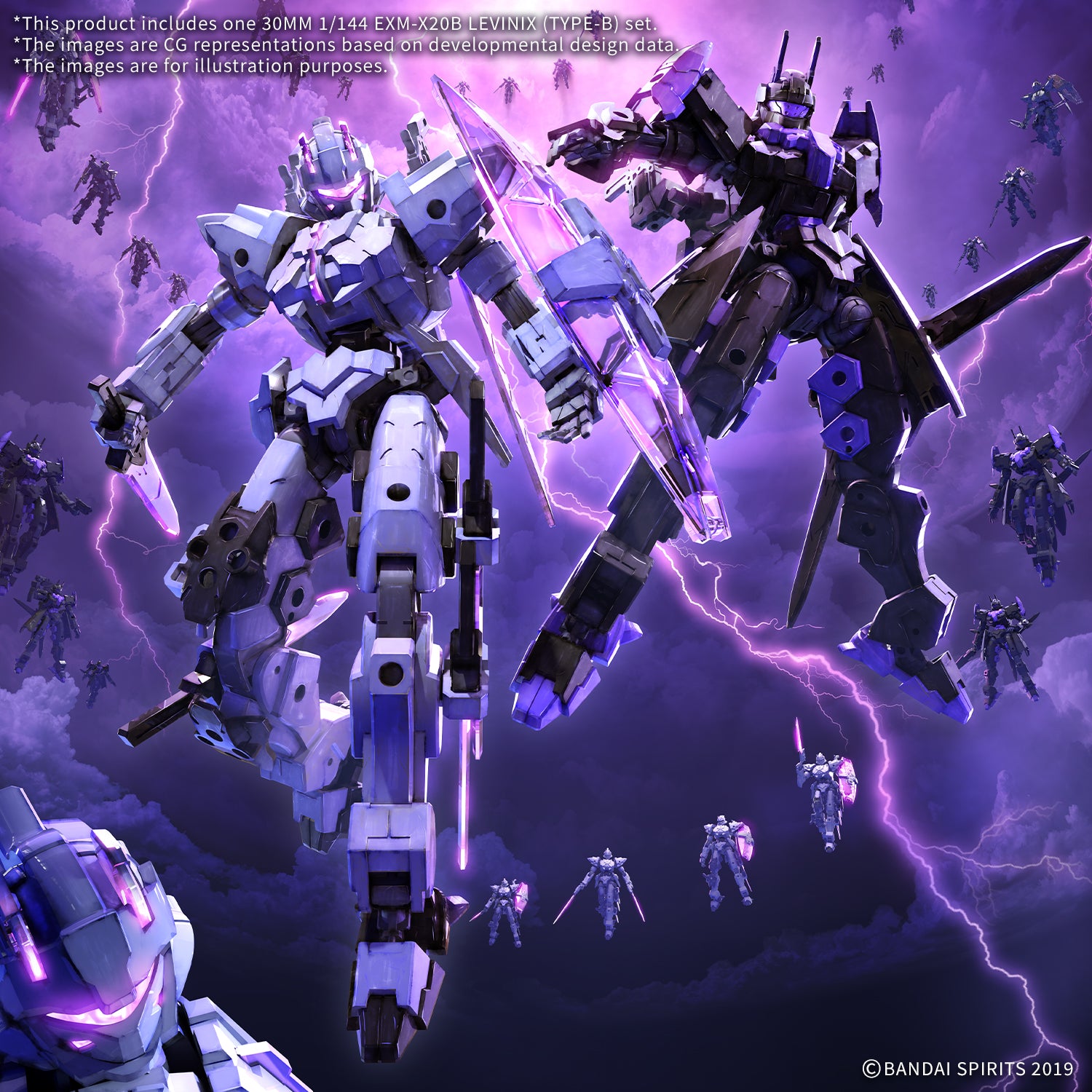 30MM 1/144 EXM-X20B LEVINIX (TYPE-B)