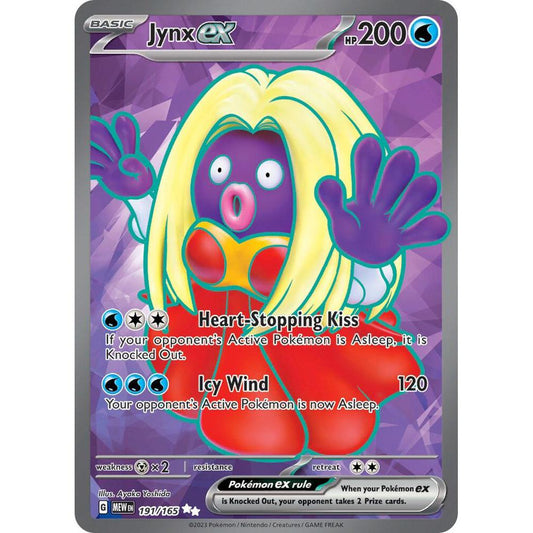 Jynx ex - 191/165 - SV: Scarlet & Violet 151 (MEW)