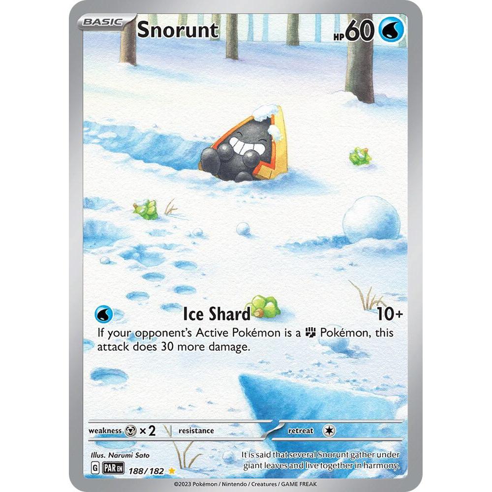 Snorunt - 188/182 - SV4: Paradox Rift (PAR)