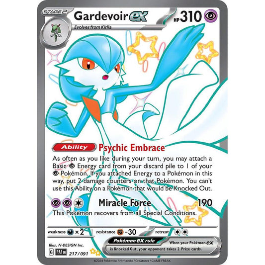 Gardevoir ex - 217/091 - SV: Paldean Fates (PAF)