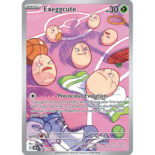 Exeggcute - 192/191 - SV08: Surging Sparks (SSP)