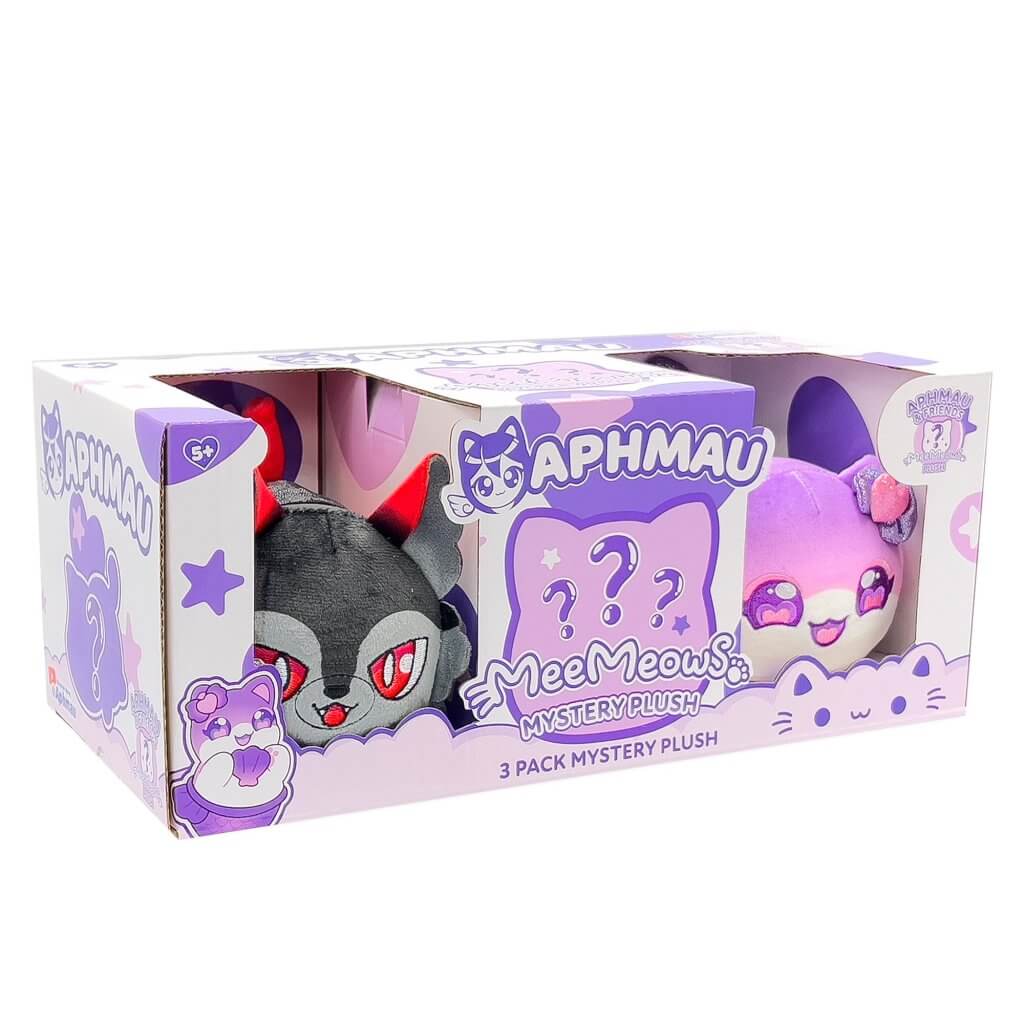 APHMAU MeeMeow 6" Plush Aphmau & Friends Collection Set - 3 Pack