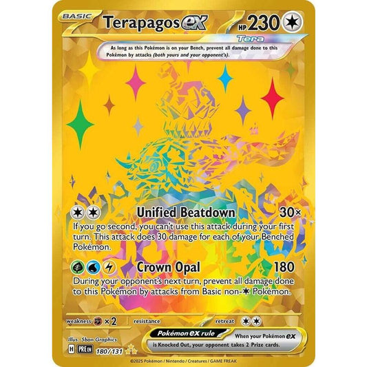 Terapagos ex - 180/131 - SV: Prismatic Evolutions (PRE)