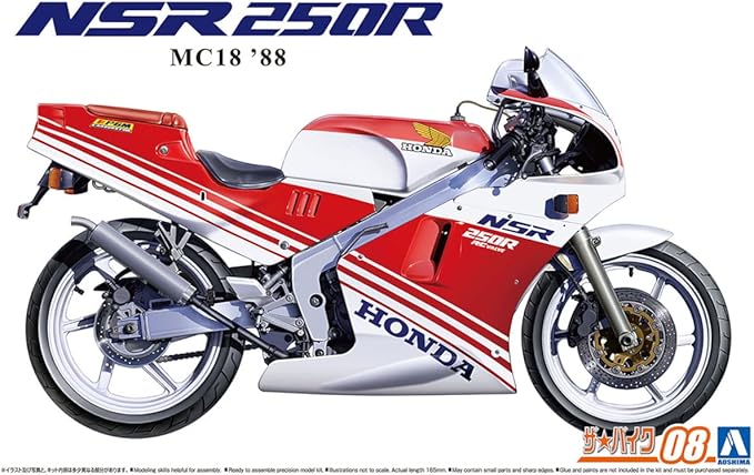1/12 Honda MC18 NSR250R '88