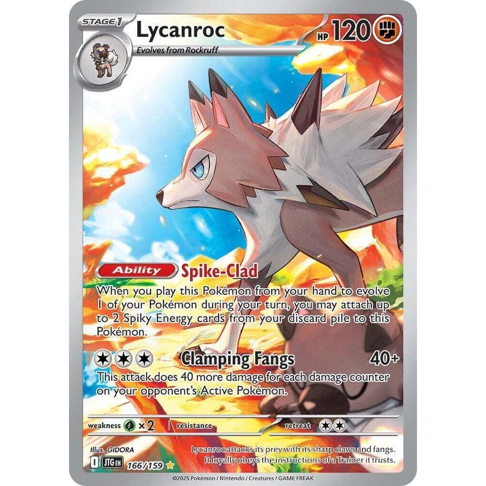 Lycanroc - 166/159 - SV09: Journey Together (JTG)