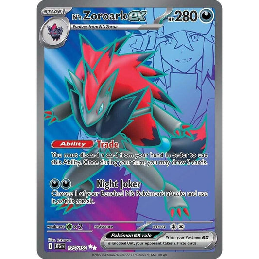 N's Zoroark ex - 175/159 - SV09: Journey Together (JTG)