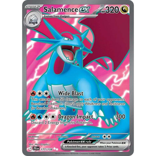 Salamence ex - 177/159 - SV09: Journey Together (JTG)