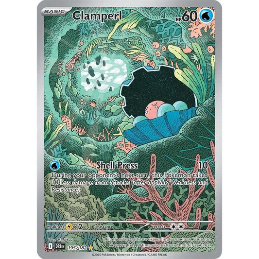 Clamperl - 195/182 - SV10: Destined Rivals (DRI)