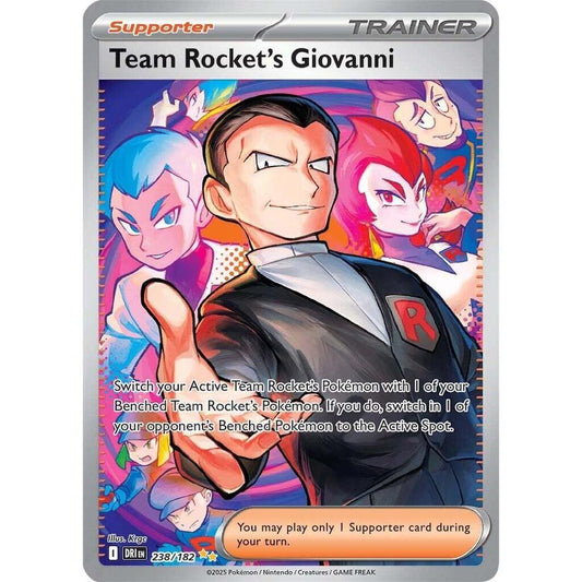Team Rocket's Giovanni - 238/182 - SV10: Destined Rivals (DRI)