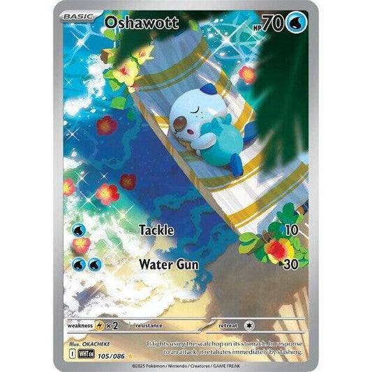 Oshawott - 105/086 - SV10.5: White Flare (WHT)