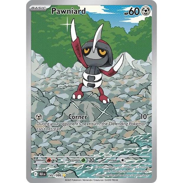 Pawniard 142/086 Scarlet & Violet White Flare