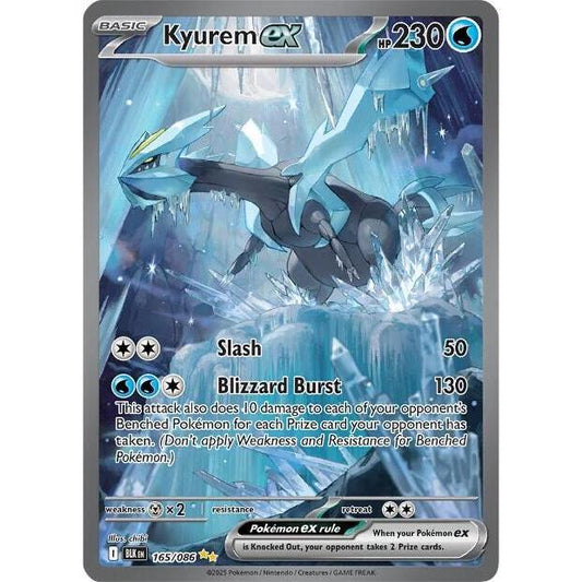 Kyurem ex - 165/086 - SV24: Black Bolt