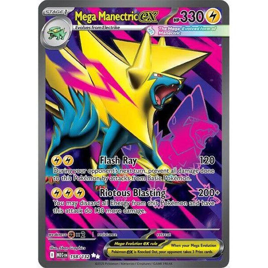 Mega Manectric ex 158/132 – Mega Evolution (MEG), Secret Rare
