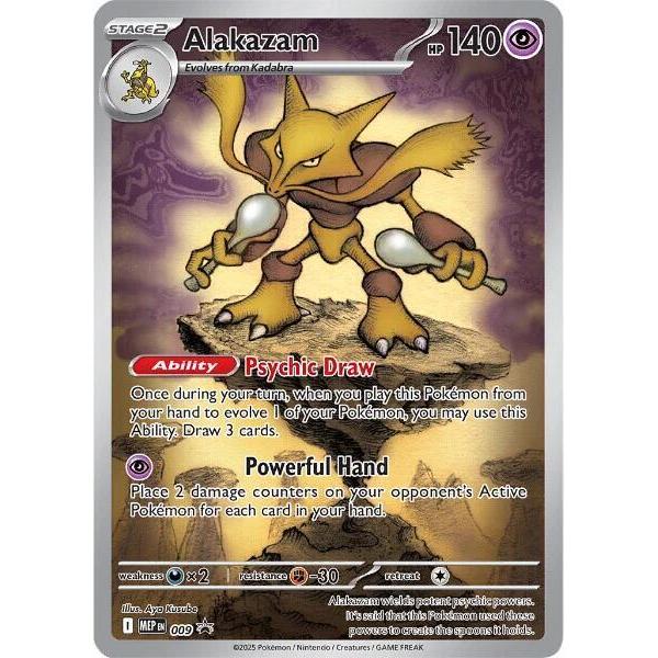 Alakazam - 009 - ME: Mega Evolution Promo (MEP)