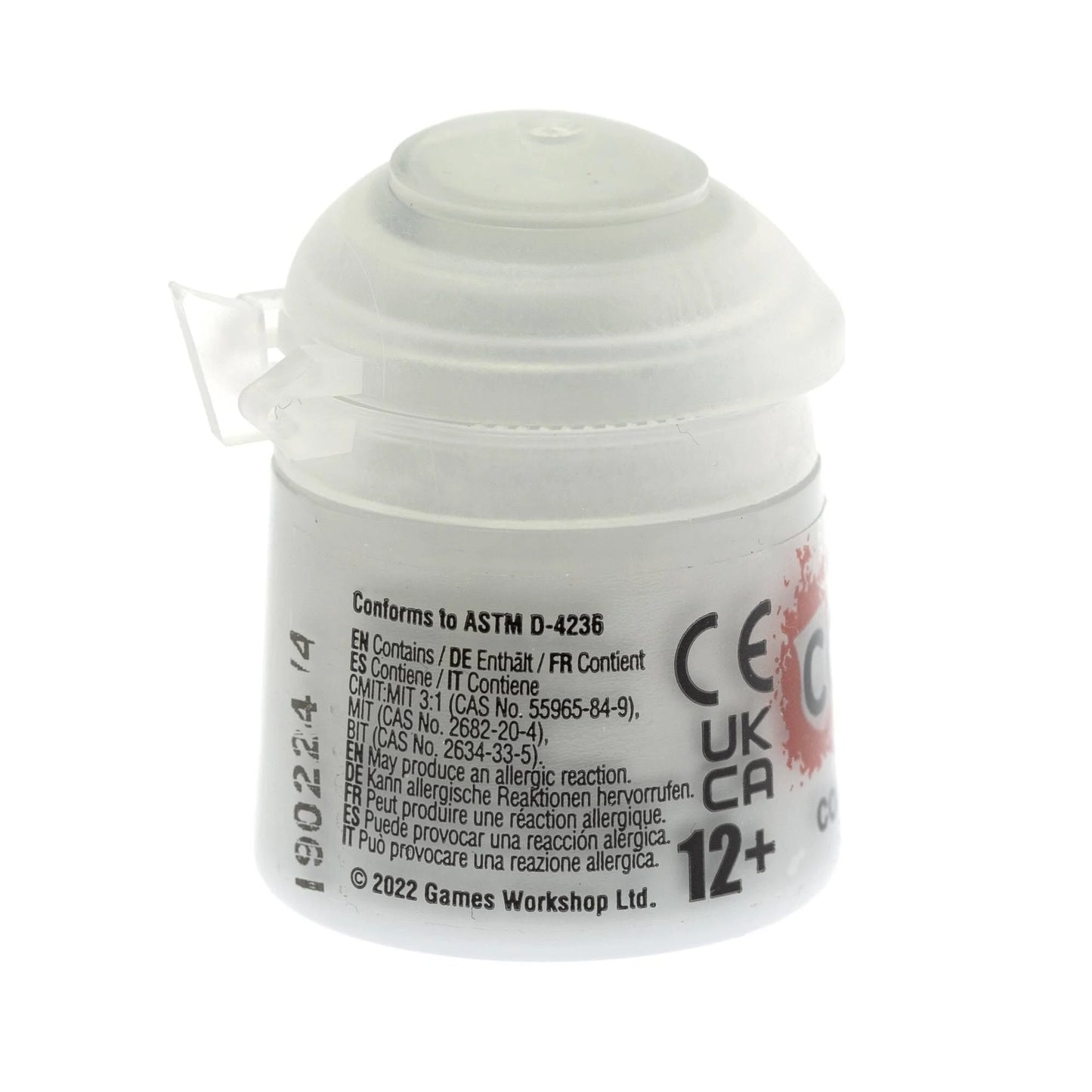 Warhammer Citadel Colour Corax White Base Paint (12ml)