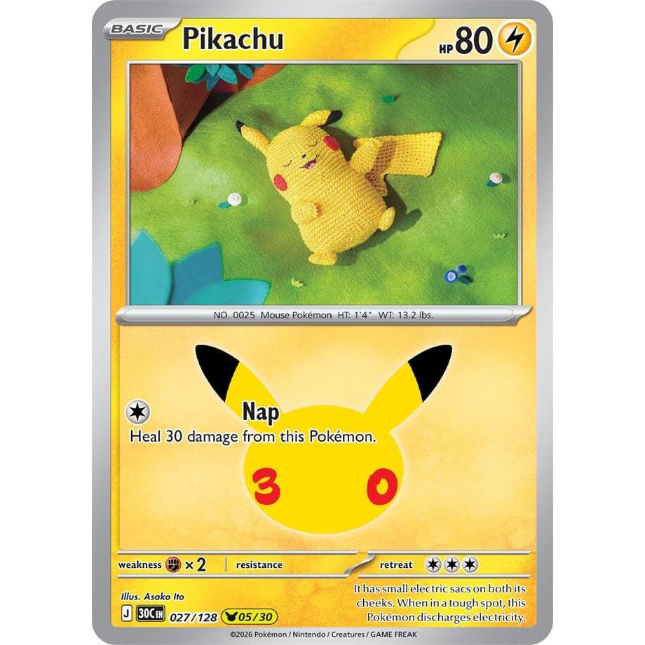 Pikachu - 027/128 Pikachu Rare