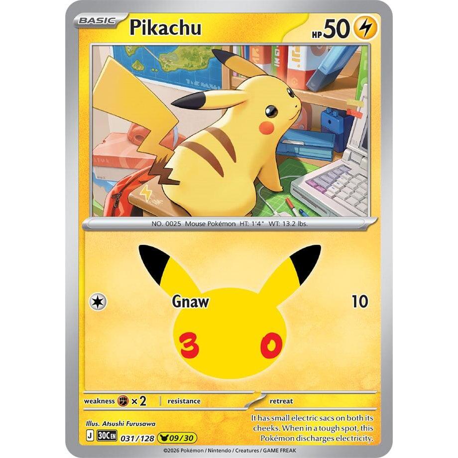 Pikachu - 031/128 Pikachu Rare