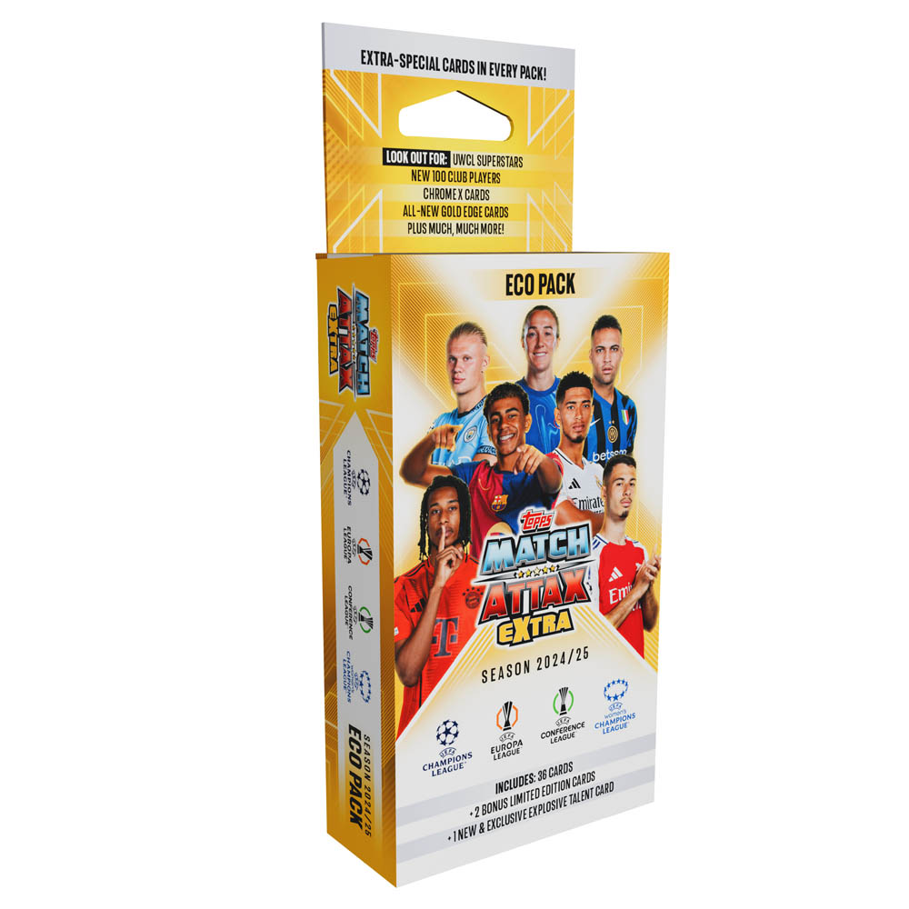 UEFA MA EXTRA Champions League 2024/2025 Edition Mega Booster Eco Box