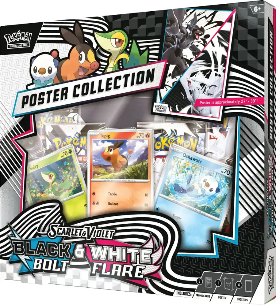 Pokemon TCG Scarlet & Violet 10.5 Unova Poster Box