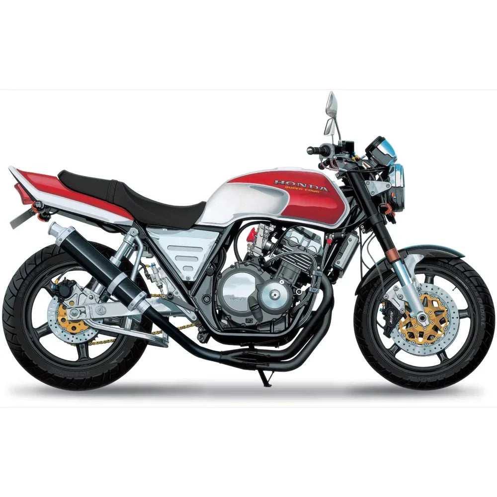 1/12 HONDA NC31 CB400 SUPER FOUR 92 with CUSTOM PARTS