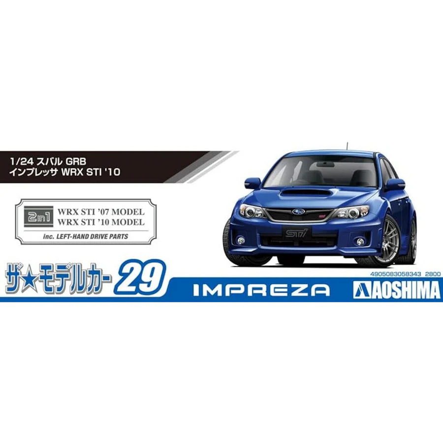 1/24 Subaru GRB IMPREZA WRX STI '10