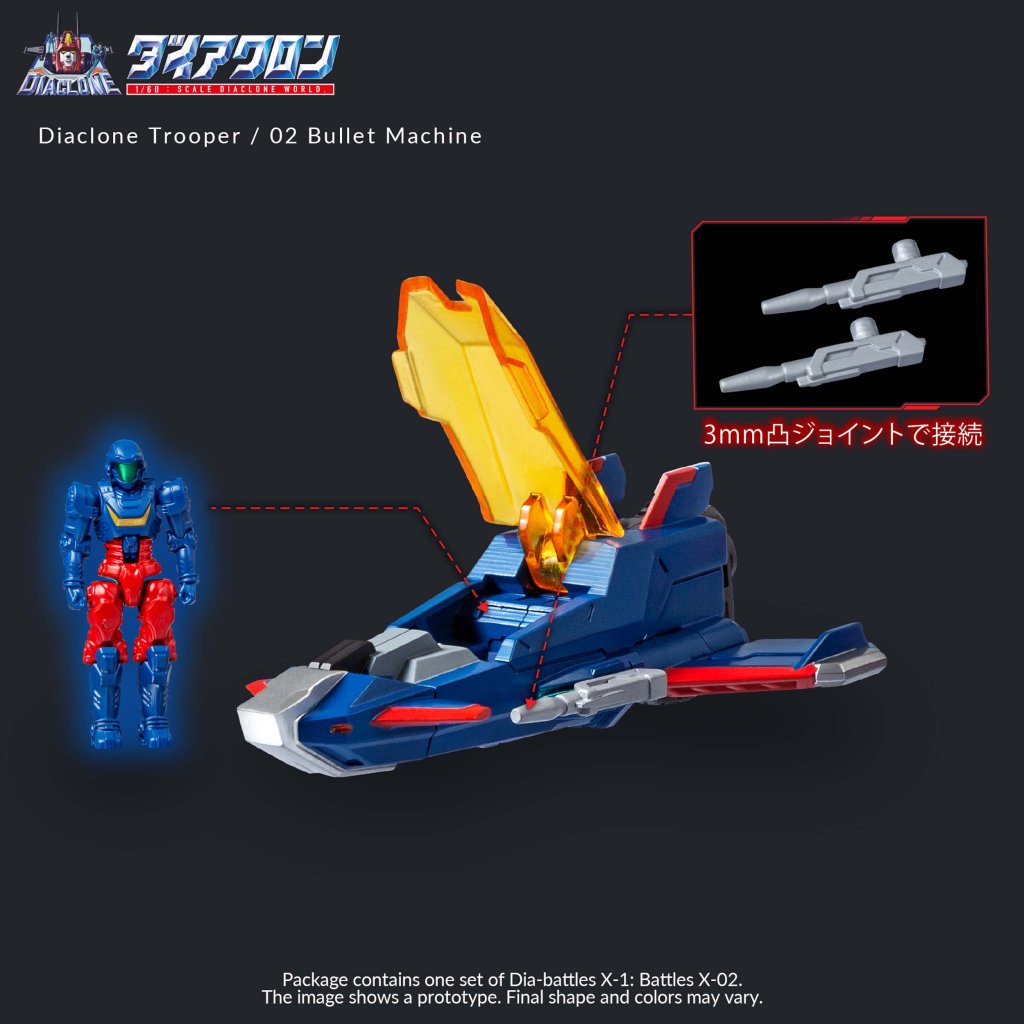 DIACLONE DIA-BATTLES X2 ALTERED BULLET MODULE