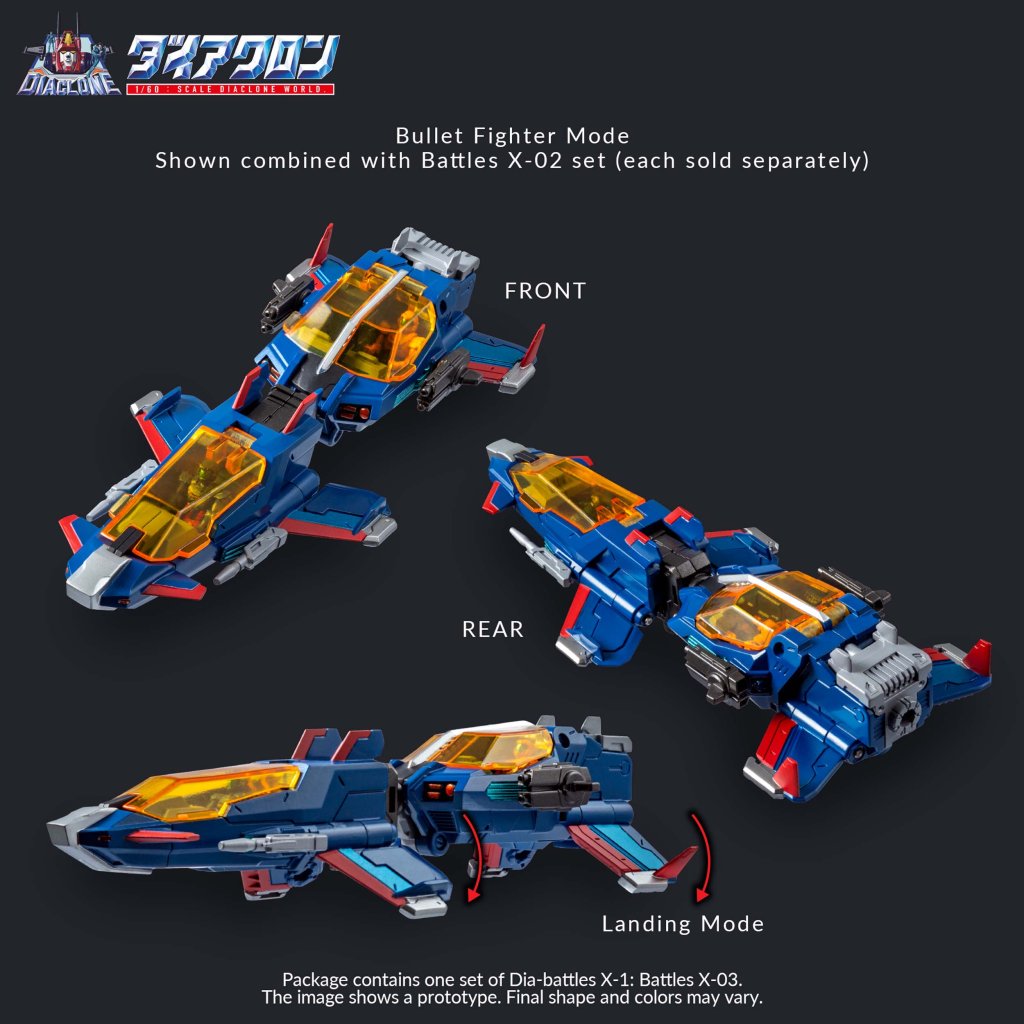 DIACLONE DIA-BATTLES X3 ALTERED BULLET MODULE