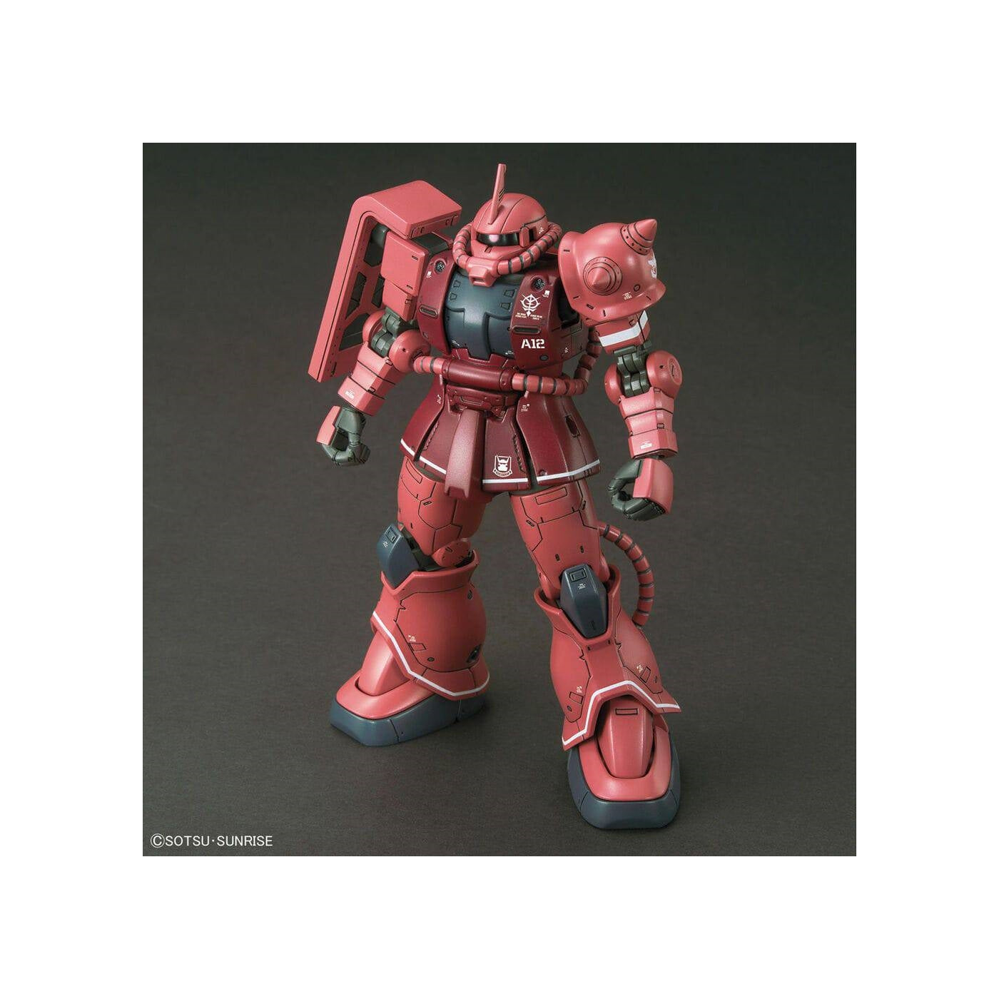 HG 1/144 MS-06s Zaku II Principality Of Zeon Char Aznable S Mobile Suit Red Comet Ver