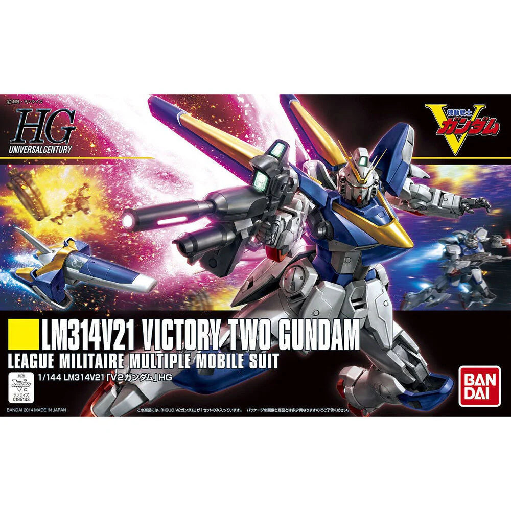 LM314V21 Victory Two Gundam HGUC Model Kit Bandai Hobby