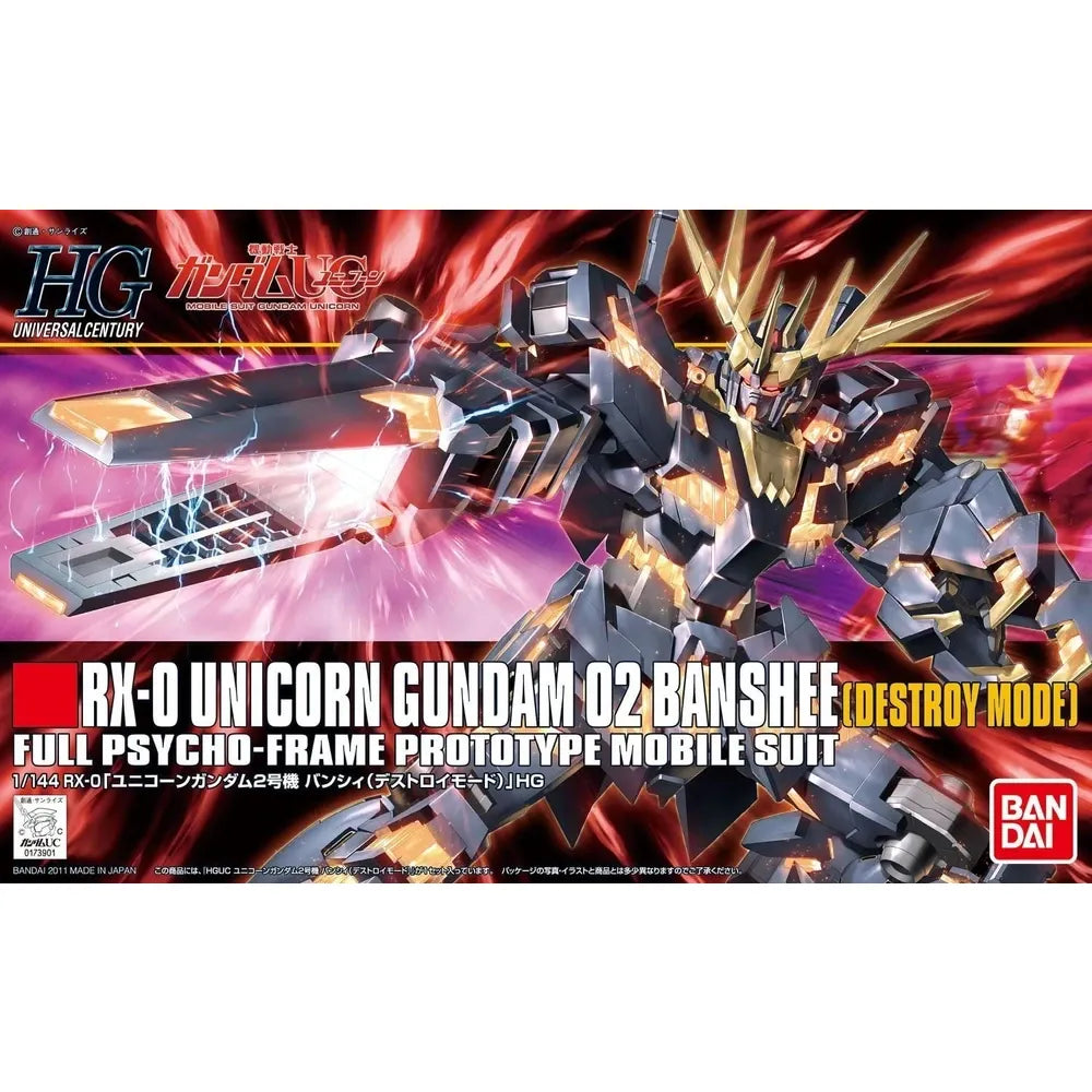 1/144 HGUC Banshee Destroy Mode