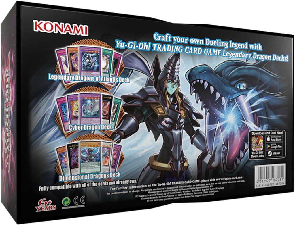 YU-GI-OH! TCG LEGENDARY DRAGON DECKS UNLIMITED REPRINT