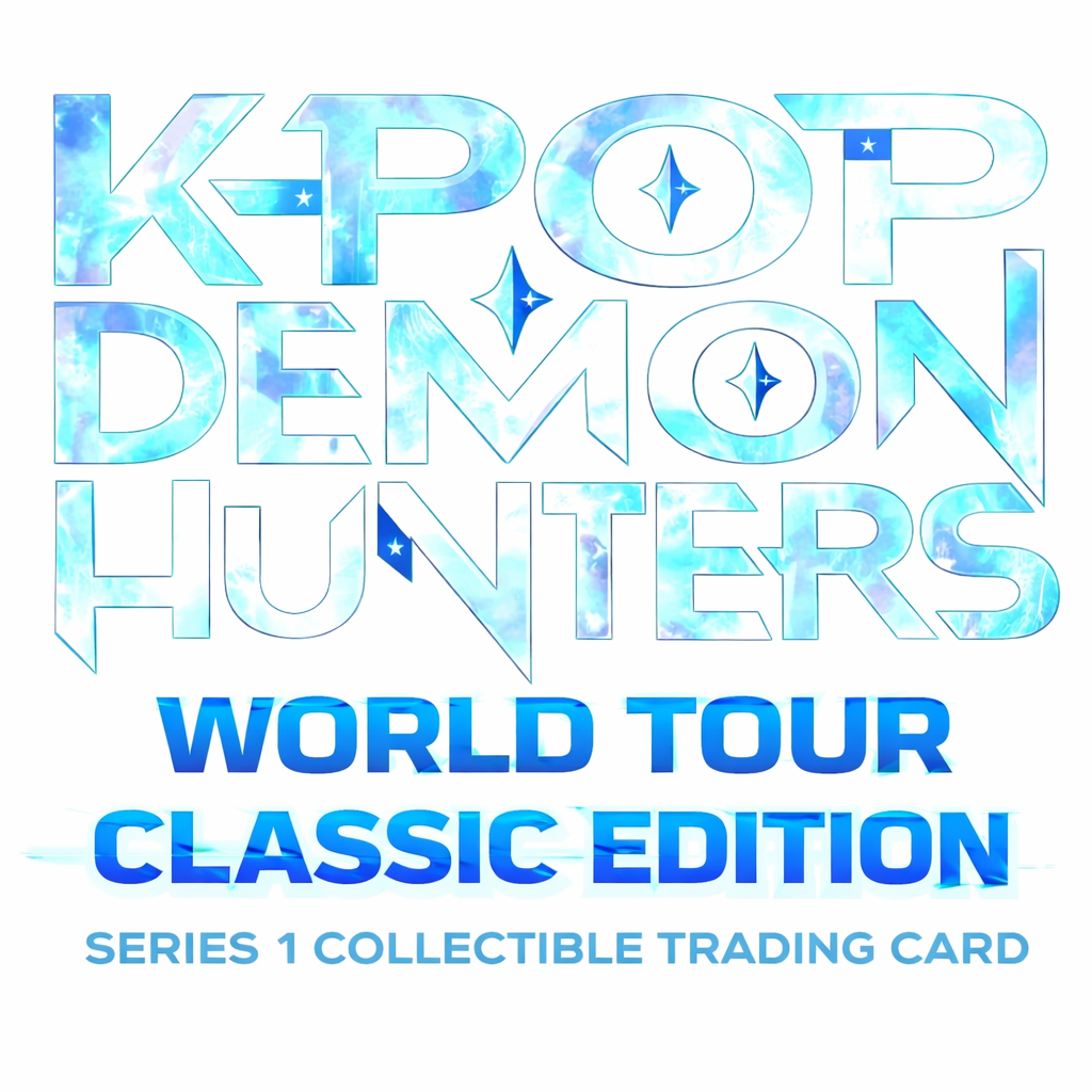 KPop Demon Hunters-World Tour Collectible Cards-Classic Edition-001 S1 Booster Pack