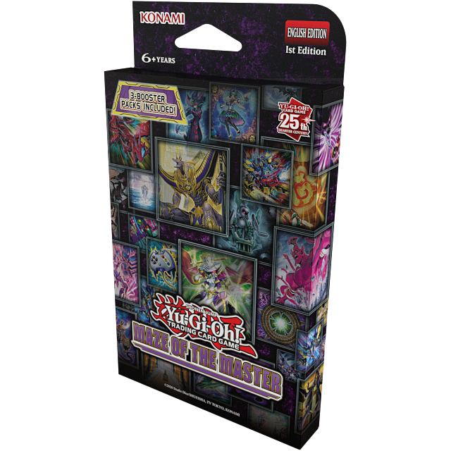 YU-GI-OH! TCG Maze of the Master - 3 Pack Tuckbox
