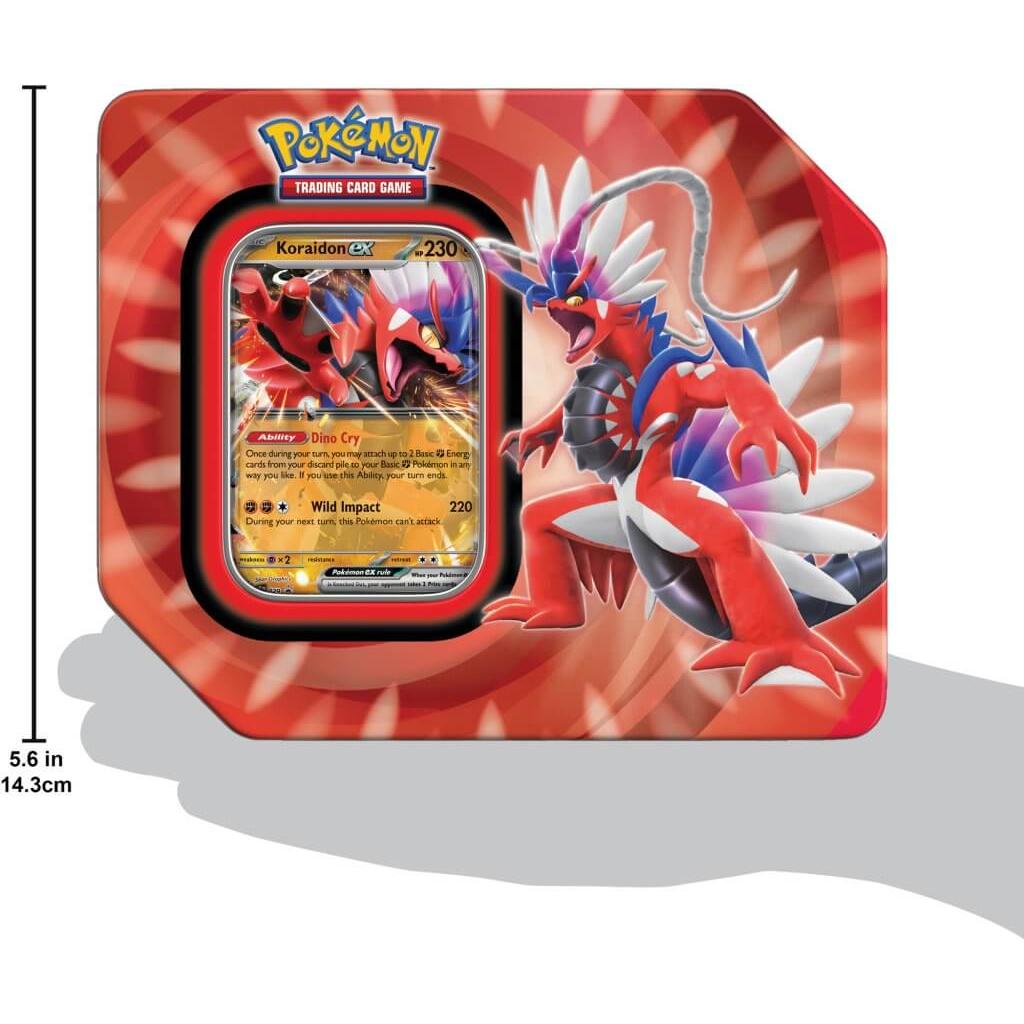 POKÉMON TCG Paldea Legends Tin