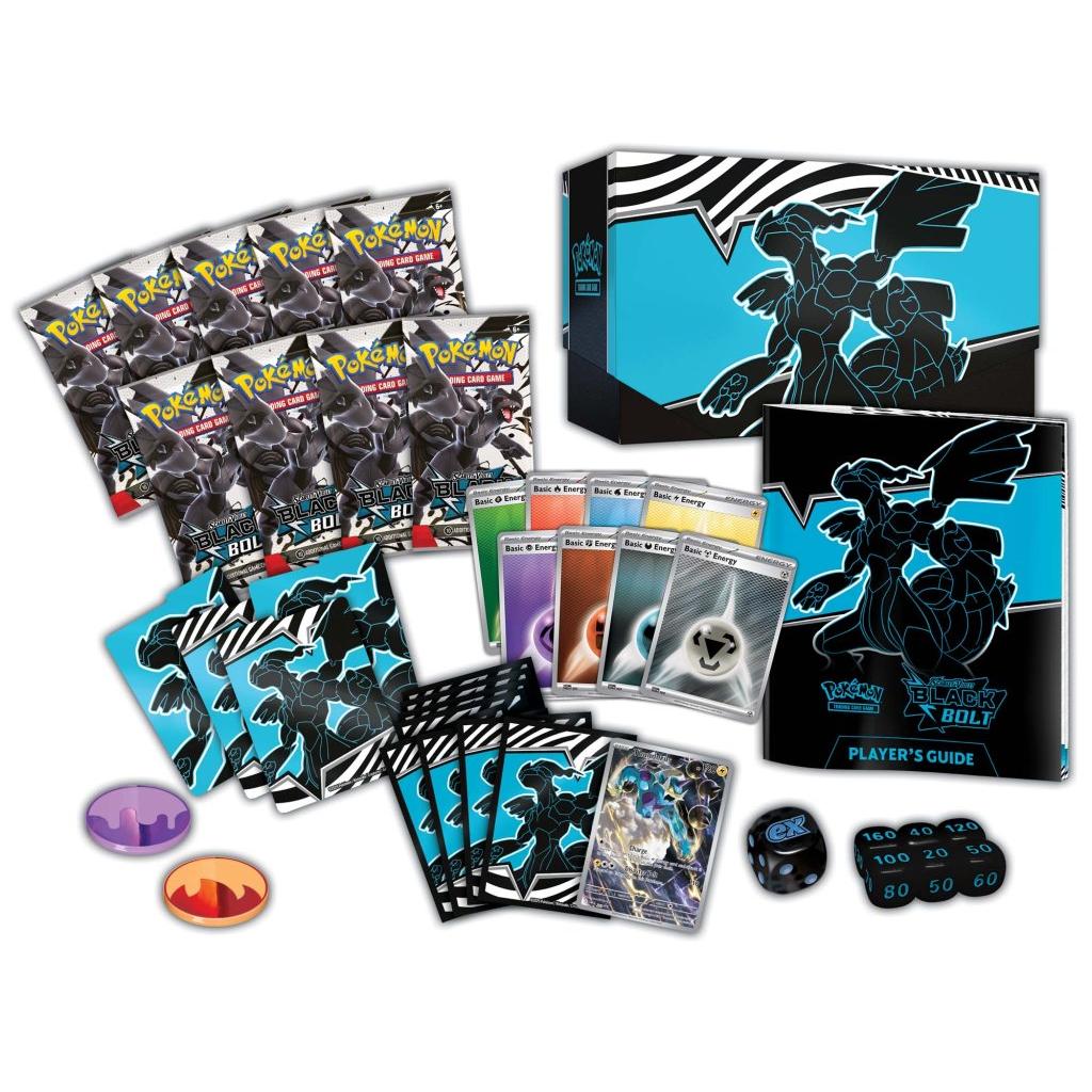 Pokémon TCG: Scarlet & Violet— Black Bolt Elite Trainer Box
