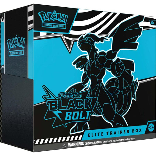 Pokémon TCG: Scarlet & Violet— Black Bolt Elite Trainer Box