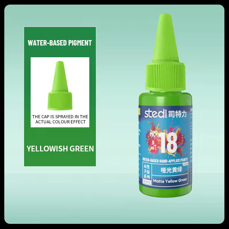 STEDI MC01-18 18g Water-based Acrylic Resin Coating Paint Basic Metalic Colors Pigment