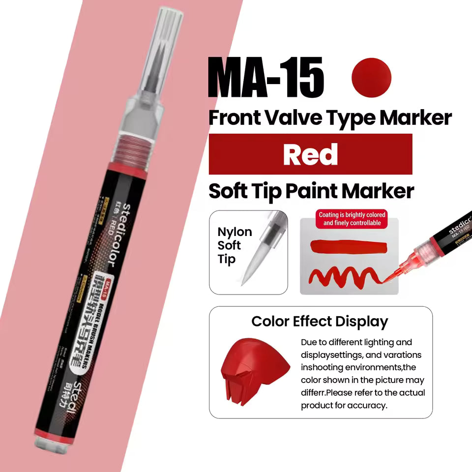 Stedi MA-10~MA-15 Soft-Tip Paint Markers pen